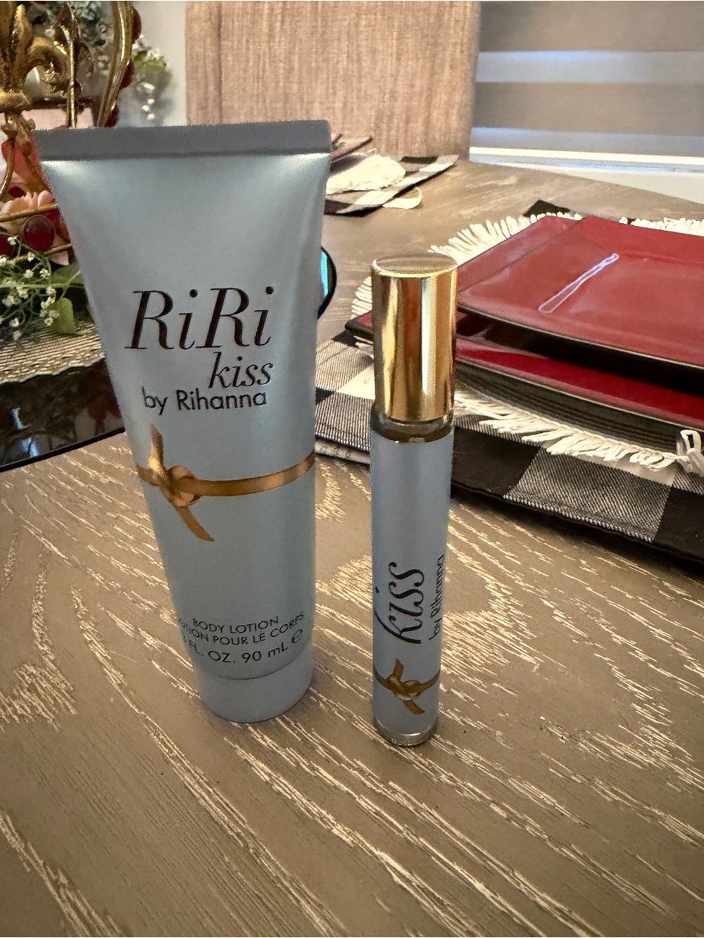 Rihanna RiRi Kiss Body Lotion & Roller Duo